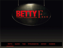 Tablet Screenshot of bettyf.de